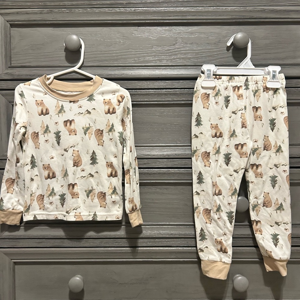 •3t•Cozy Bear•Kids Pajamas•